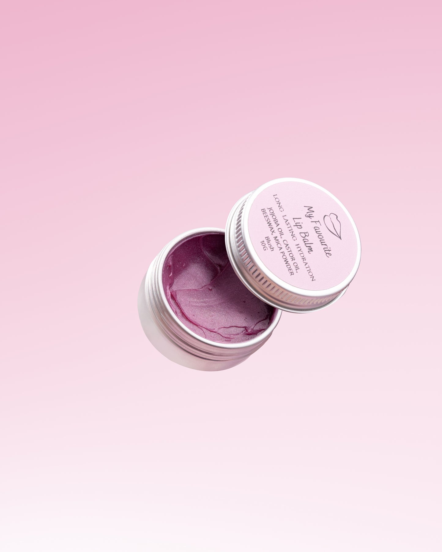 Blush lip balm