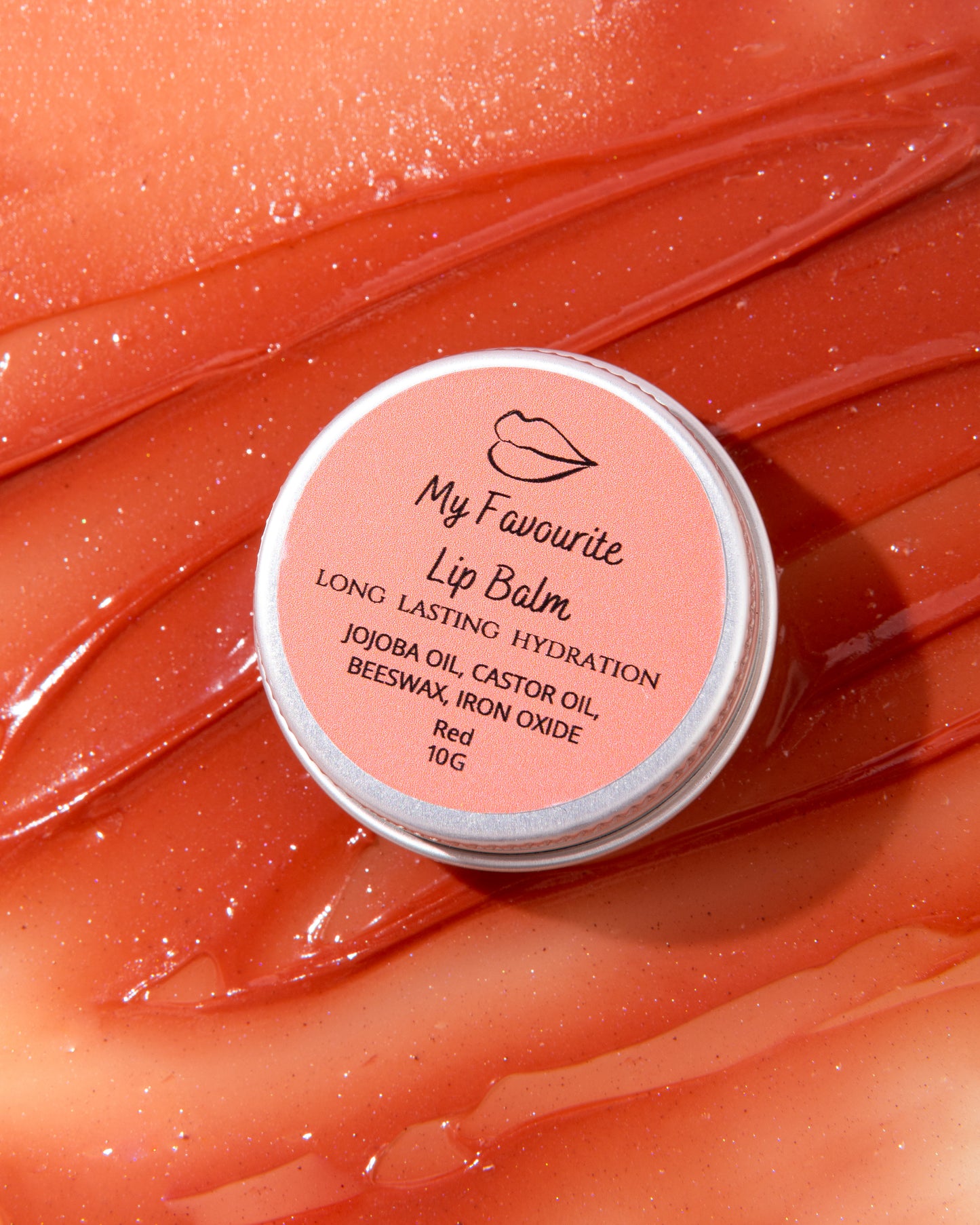 Red lip balm